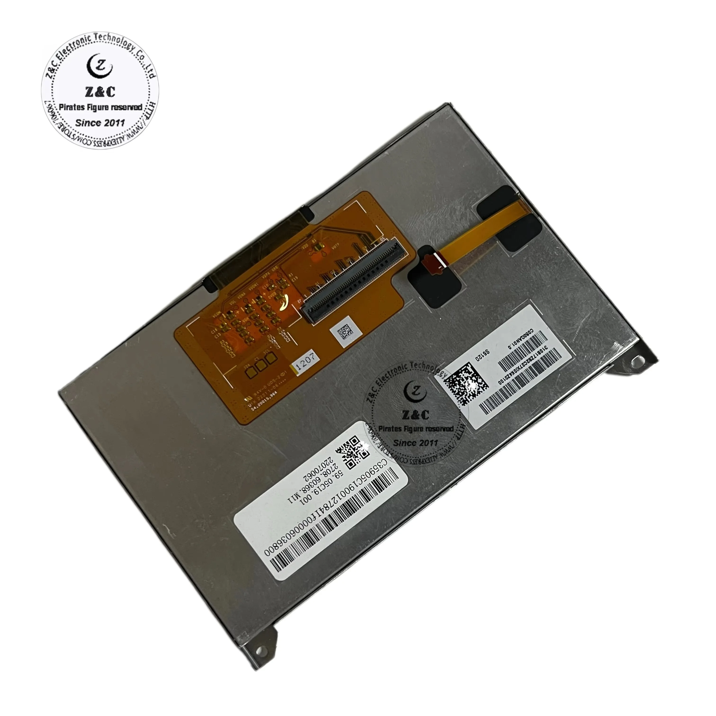 NEW C050QAN01.0 Original 5 inch LCD Screen Panel for Car Radio Navigation OME Display AUO