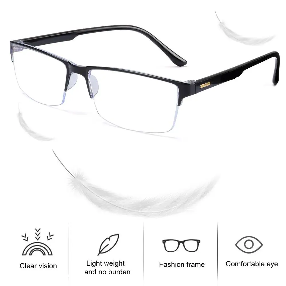 Women Anti Blue Light PC Reading Glasses Computer Grade Glasses Presbyopia Eyeglasses Anti-blue Ray
