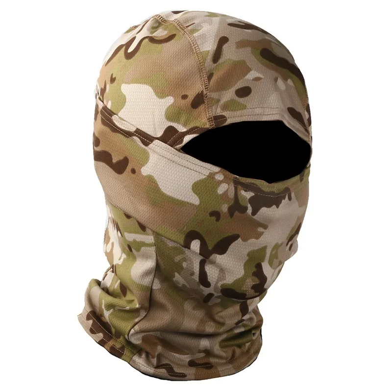 Camouflage Balaclava Full Face Mask CP Hat Bicycle Cycling Bandana Neck Gaiter