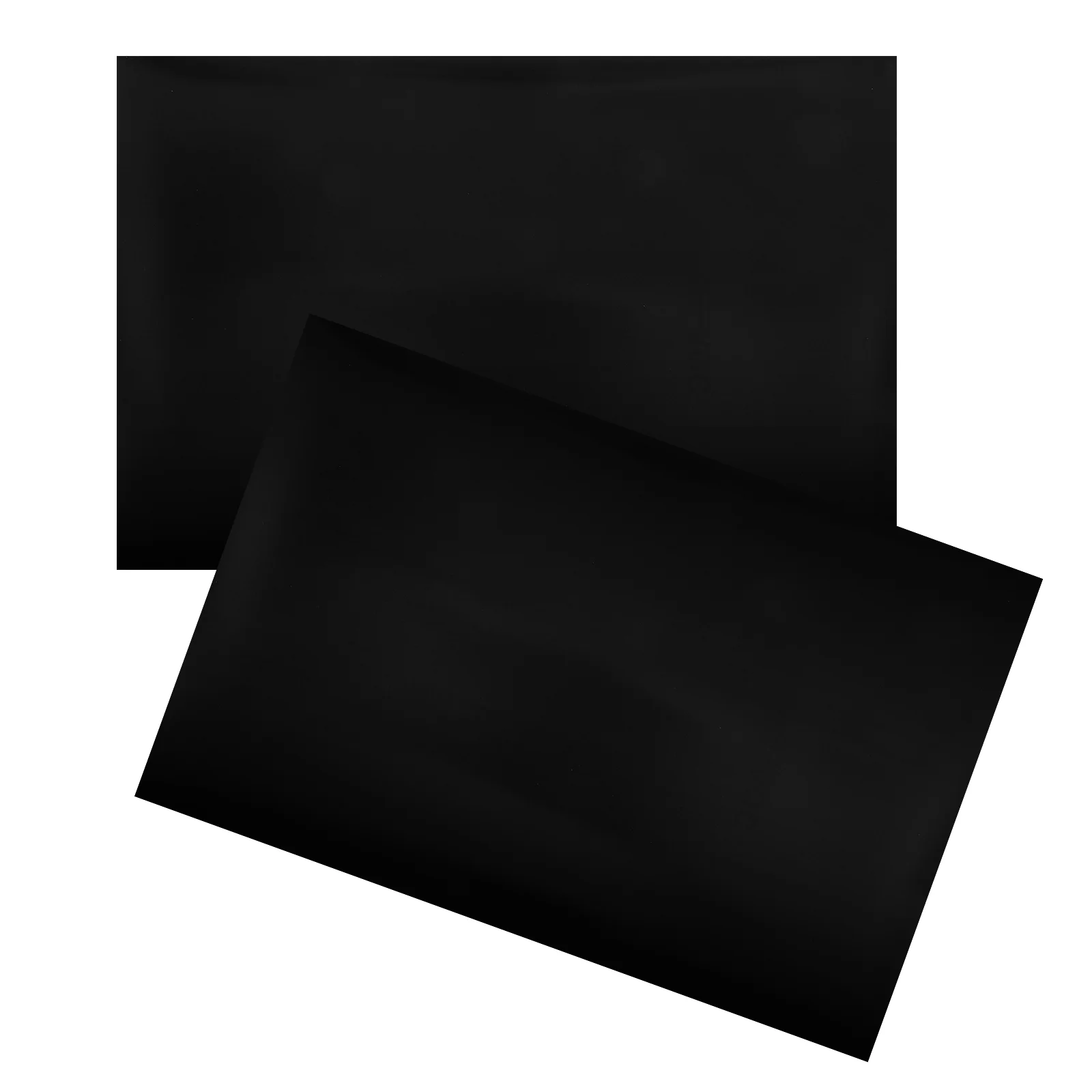 2 Sheets Wall Sticker Blackboard Home Message Information Erasable Writing Plastic Wallpaper