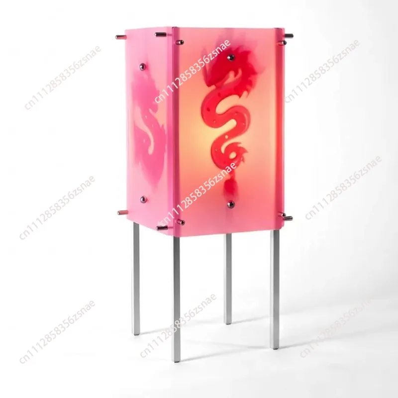 New Chinese designer desktop atmosphere table lamp ornament bedroom bedside lamp gift gift merry christmas