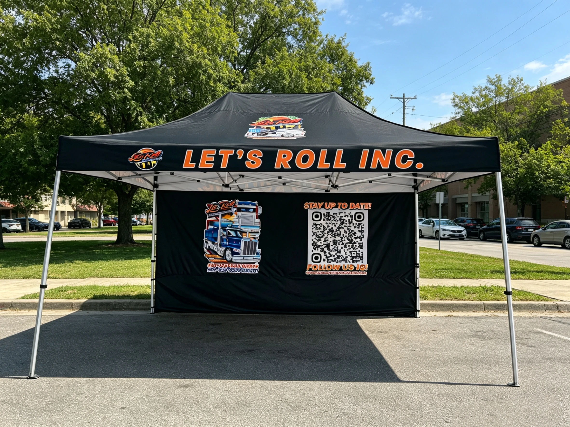 Custom Canopy Tent with Logo10x15 Pop Up Tent Personalized Customizable Heavy Duty for Events Vendor Business Trand