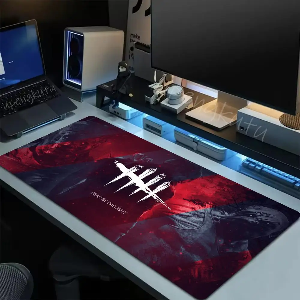 Large Mouse Pad Gamer D-Dead By Daylight Pc Gaming Accessories Mausepad Deskmat Non-slip Mat Mousepad Mats Keyboard Cabinet Pads