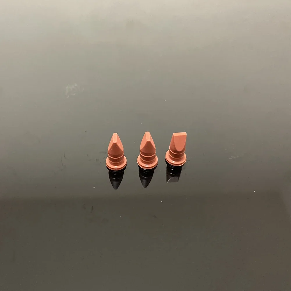 100PCS Mini Silikon Entenschnabel Ventil Gummi Einweg Rückschlagventil Anti Rückfluss Ventil