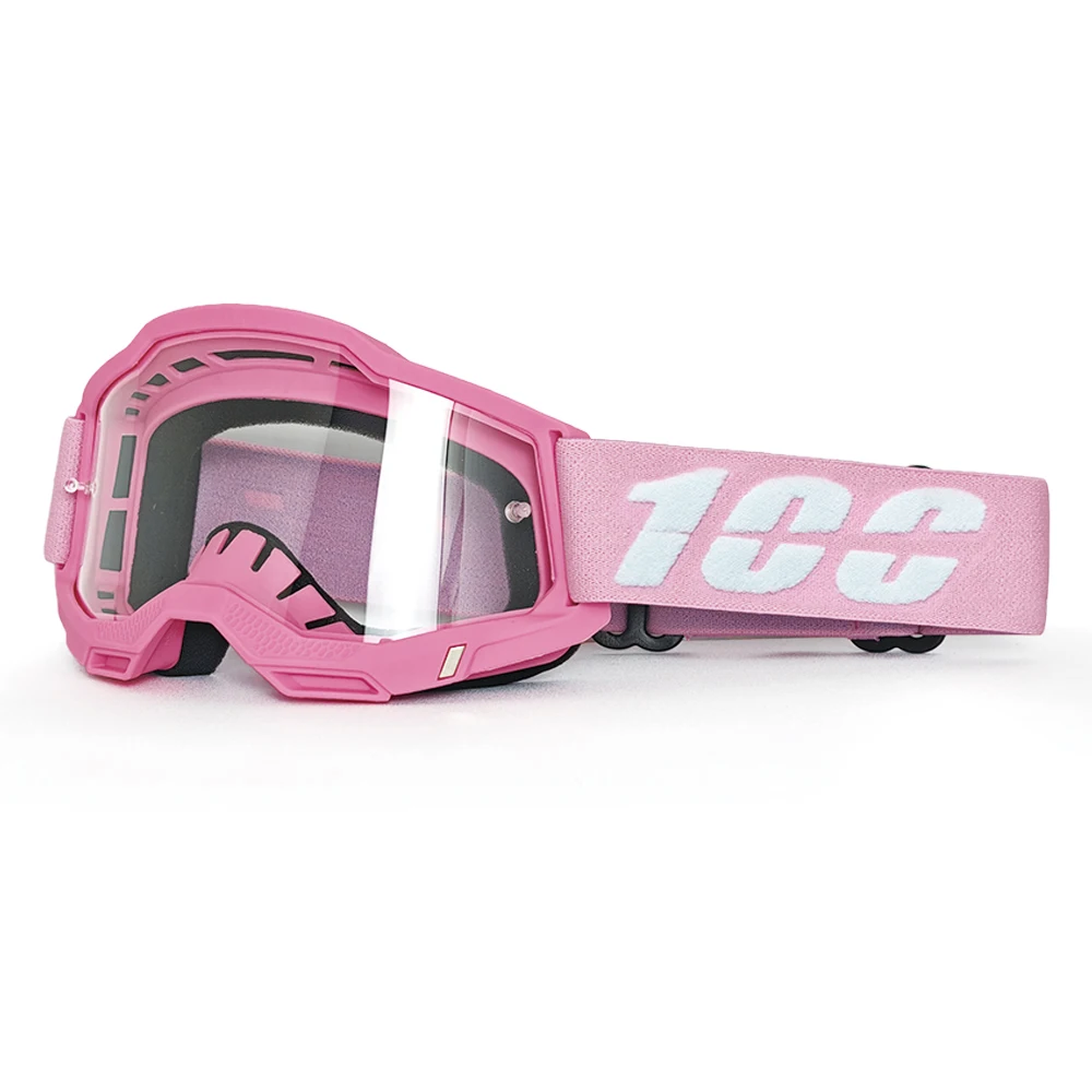 100 gafas de motocicleta de alta calidad gafas de Motocross casco Moto Dirt Bike ATV esquí deportes al aire libre Scooter Googles