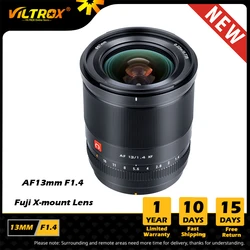 VILTROX 23mm 33mm 56mm 13mm F1.4 for Fuji Lens  Auto Focus Ultra Wide Angle APS-C Lens Fujifilm Fuji XF Mount X-T4 Camera Lenses