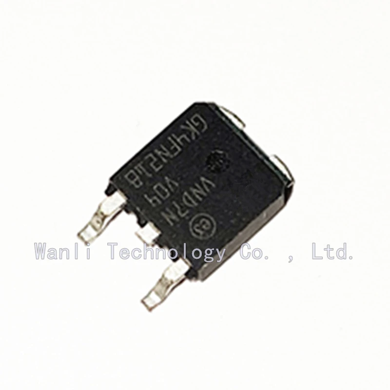 10PCS-50PCS/Lot VND7NV04 VND7N TO252 SMD 40V 6A The circuit protects the self-energy switch