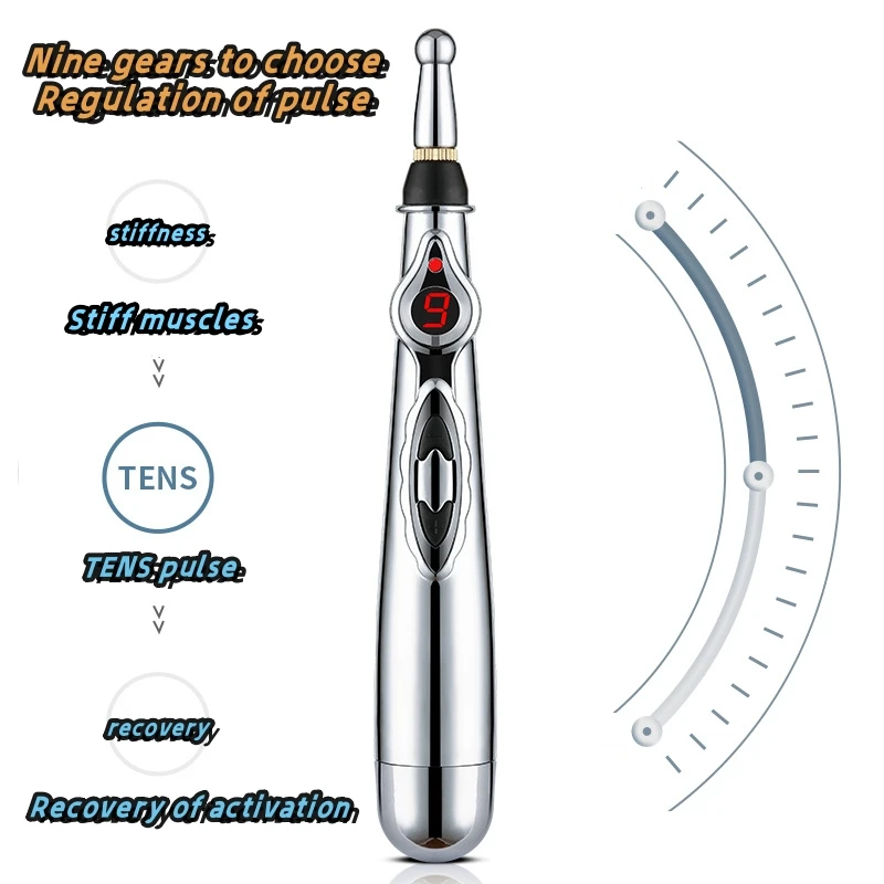 Electronic Acupuncture Pen Meridian Energy Meridian Pen Massage Pen Acupuncture Physical Therapy Automatically Find Acupoints