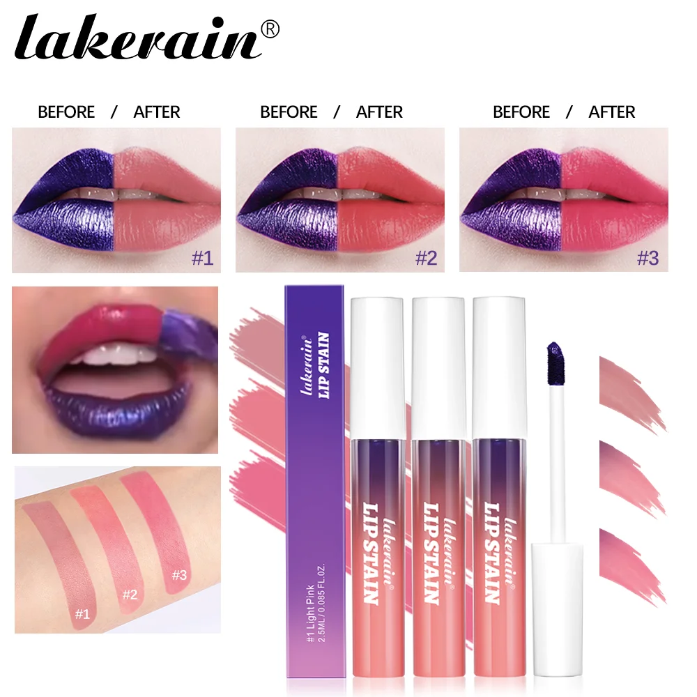 Lip Ink Ink for Lips Long Duration Ink Labial Dye Pink Lipsticks Waterproof Lip Plumper Lip Combo Permanent Tint Women'