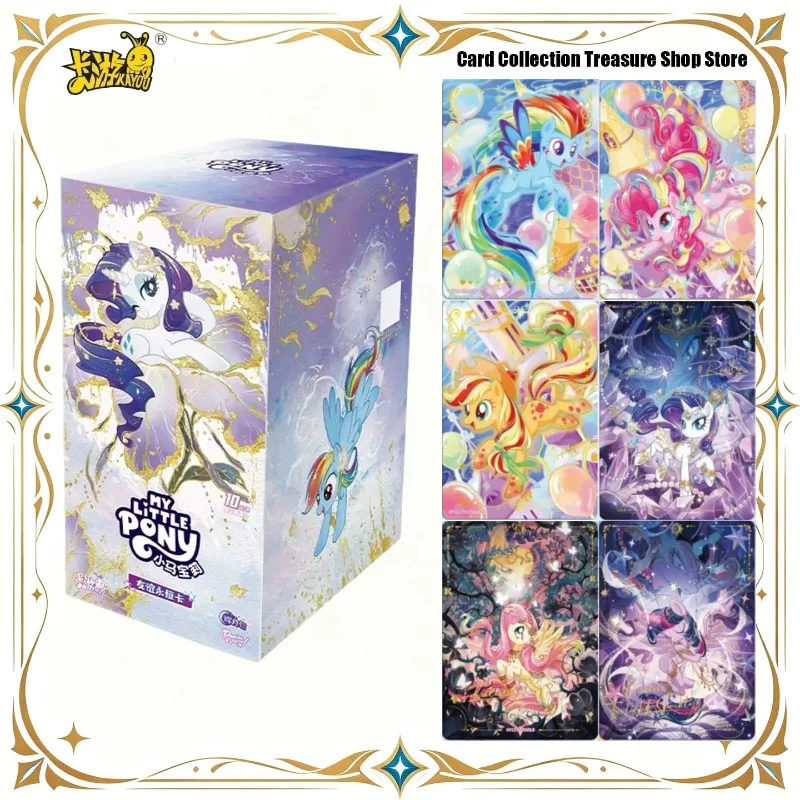 Tarjetas Coleccionables KAYOU Originales de My Little Pony: La Amistad Es Eterna, Ola 11, Edición Luna, SC ZR SGR HR, Alta Raridad
