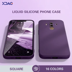 Matte Original Back Cover Case for Huawei Mate10 Mate 10 Pro 10Pro Lens Protection Soft Candy Color Liquid Silicone Fundas Shell
