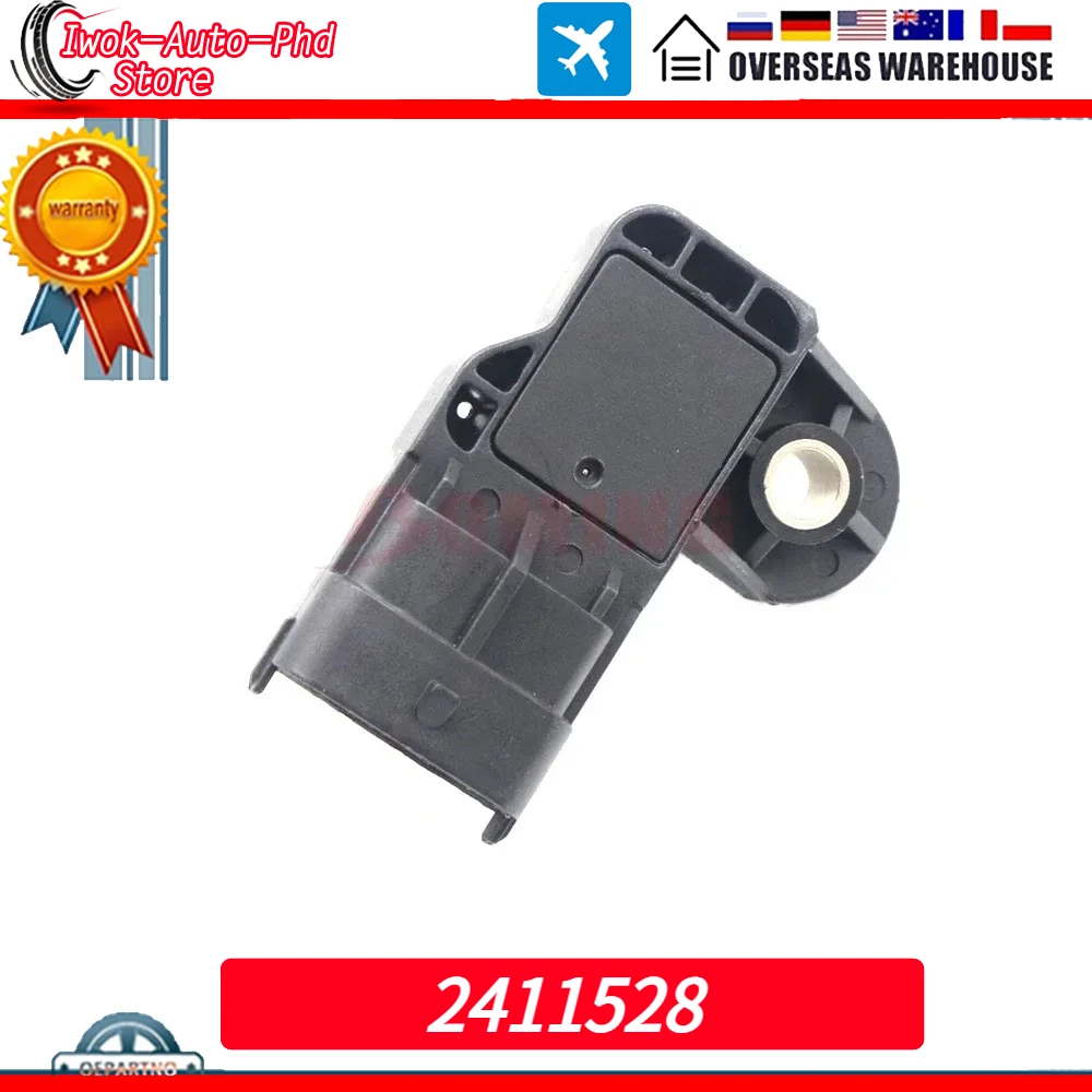 2411528 Car MAP Manifold Pressure Sensor For 2004-2020 Polaris RZR 570 800 900 1000 EFI 2410422 100-2075-1 10020751