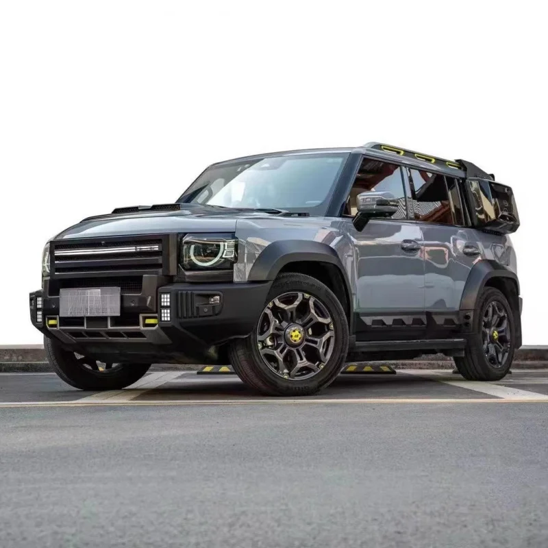 Suitable for Jietu Traveler/Shanhai T2 Upgrade Knight 007 Surrounding Luminous Grille Wide Body Wheel Arch Engine Cover Side Ski