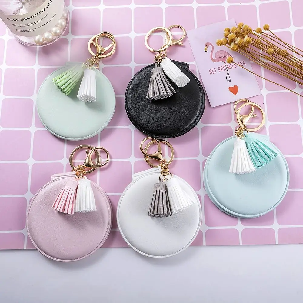 

Small Round Mirror Cosmetic Touch-up Mirror Fresh Mini Makeup Mirror Cosmetic Mirror For Outgoing Travel Gift For Girls