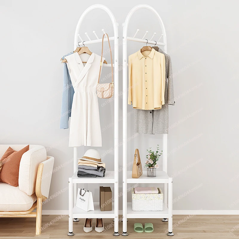 Floor To Ceiling Bedroom hanger, Corner Hanger, Multifunctional Home Living Room, Light Luxury, Simple Coat Rack