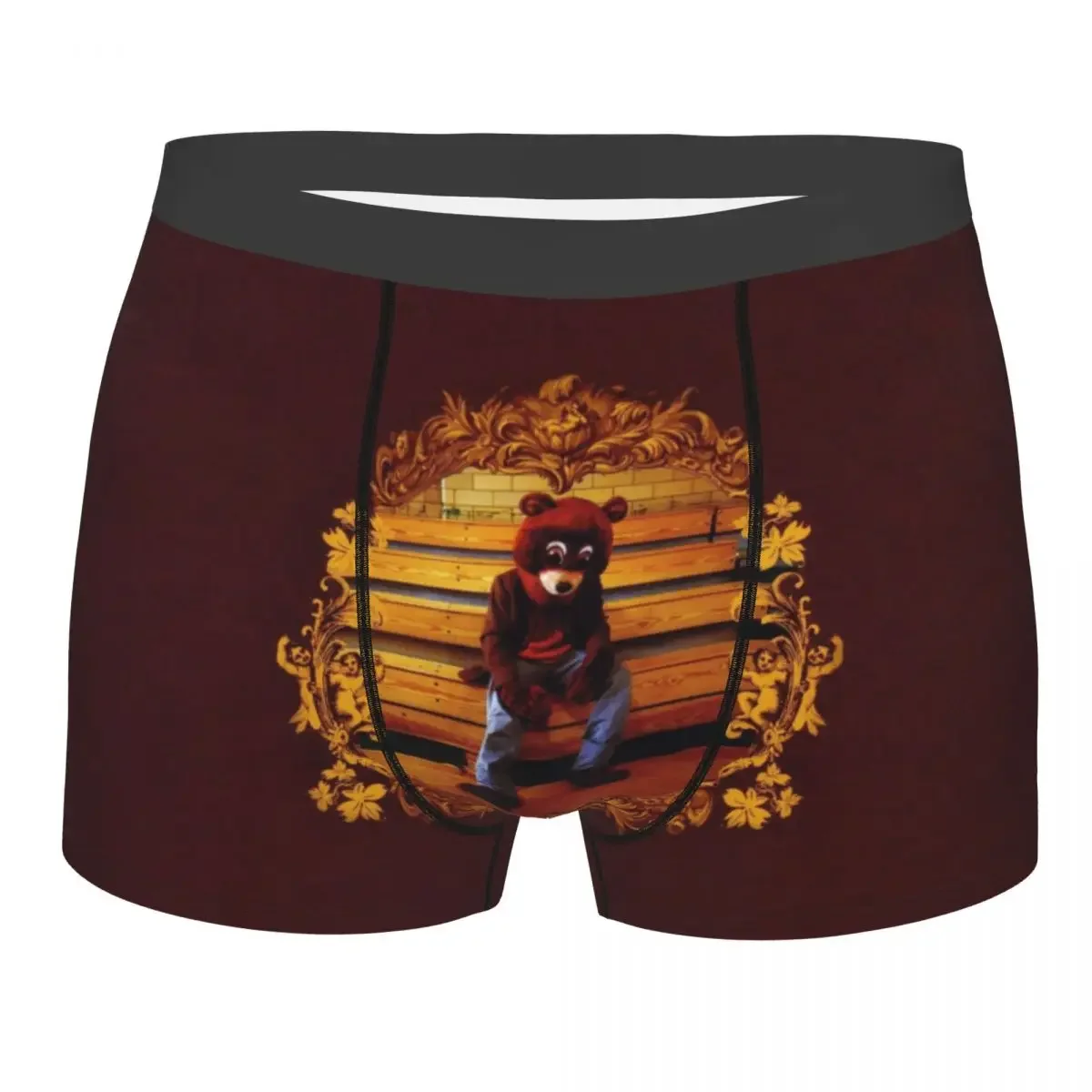 Custom Cool Popular Rapper Meme Boxers Shorts Panties Male Underpants Comfortable Briefs Underwear