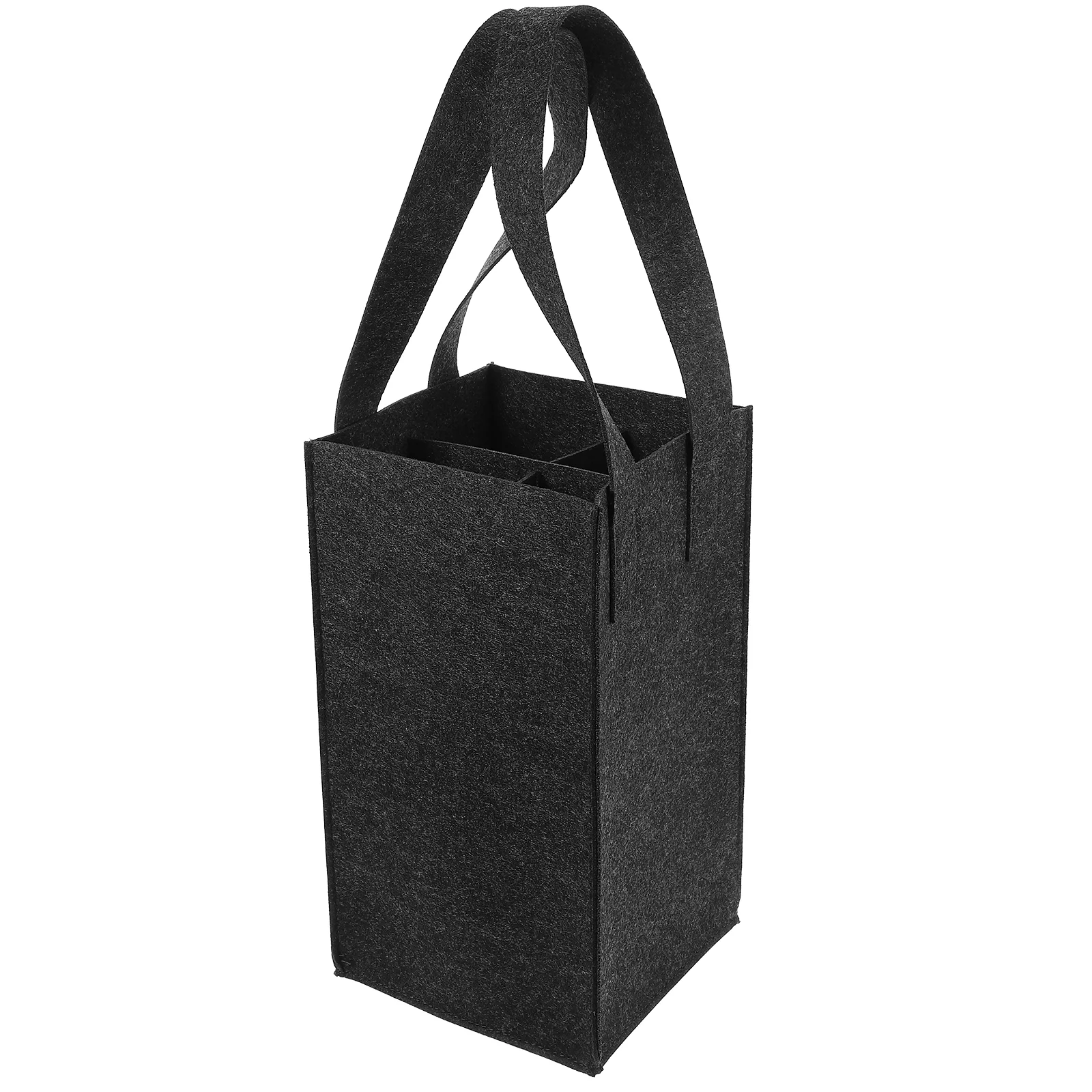 Tote Bag Felt Pouch Bottle Carrier Carryon Ring Storage Foldable Drying Rack Handbag