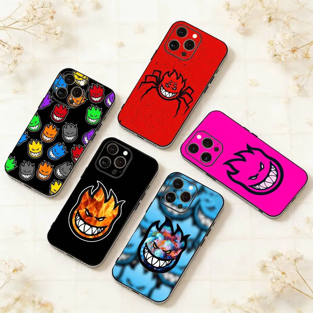 

COOL Little Fire Man Phone Case For iPhone 17,16,15,14,13,12,11 Plus,Pro Max,XS,Soft Silicone Black Cover