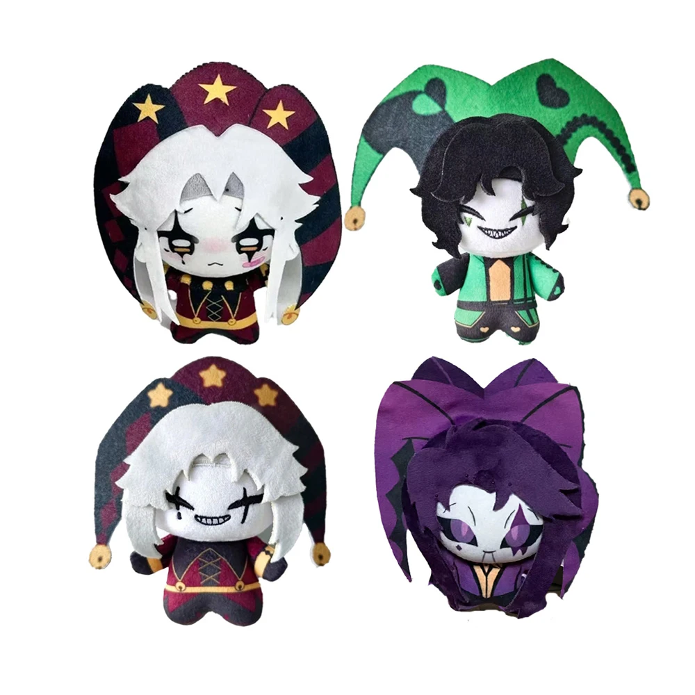 

Разнообразные стили милых плюшевых игрушек-брелоков и подвесок для сумок: персонажи цирка, аниме, игр, фриков, Пьеро, Арлекин и Шут