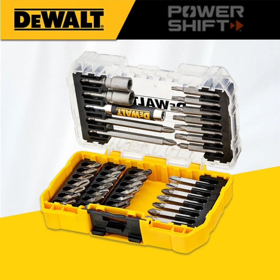 DEWALT DT70702 40 Piece Impact Screwdriver Set 25-50MM Sleeve Magnetic Extension Wood/Metal Power Tool Accessories