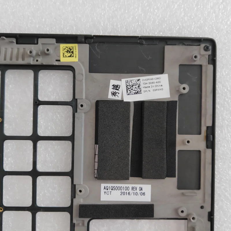 02PXWD FÜR Dell XPS 13 9365 Laptop C Shell Palmrest Small Enter