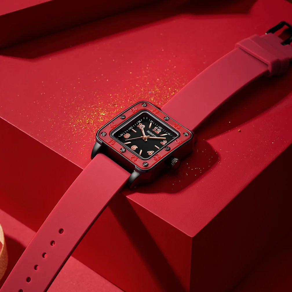 Women's Elegant High-Quality Square Quartz Watch