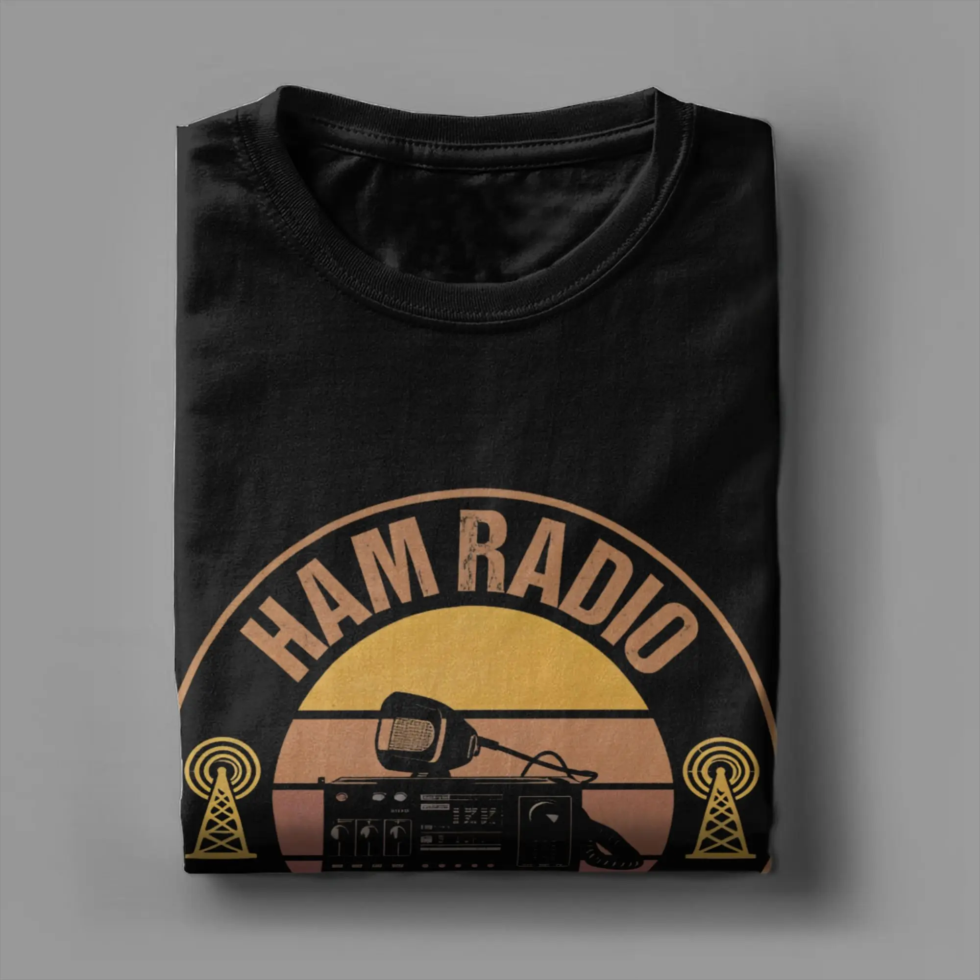 

Men Ham Radio Operator Amateur Radio T Shirts Cotton Clothing Leisure Short Sleeve O Neck Tee Shirt Classic T-Shirt