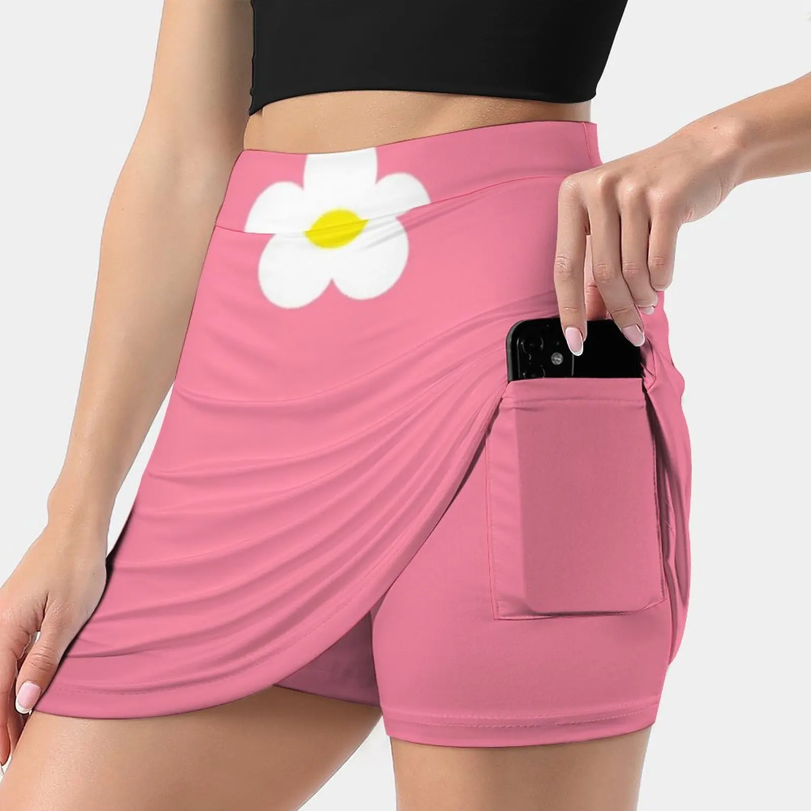 Smashville Daisies Women's skirt Y2K Summer Clothes 2022 Kpop Style Trouser Skirt With Pocket Villager Super Smash Bros Super