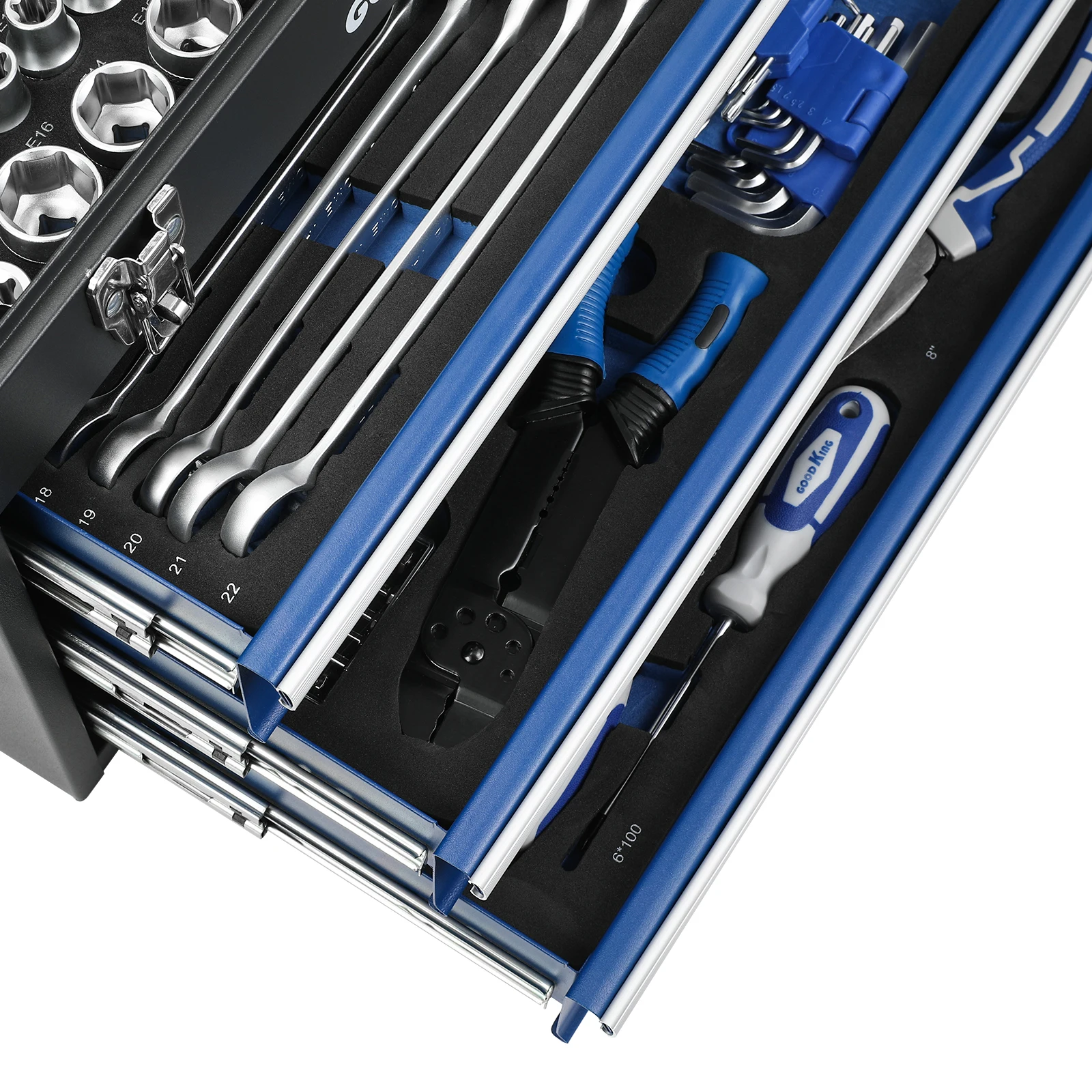 408 قطعة 1/2 3/8 1/4 72T مجموعة أدوات مع مجموعة أدوات مفتاح الربط المقبس في صندوق معدني الحديد لإصلاح السيارات مجموعة أدوات اليد الميكانيكية #3