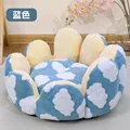 Blue flower nest