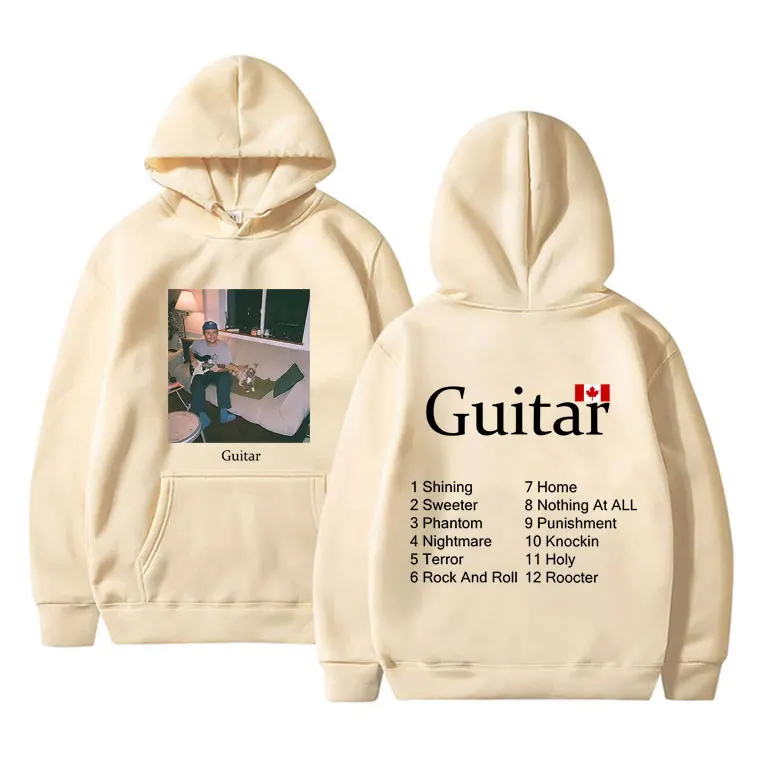 Alex G June Guitar Headlights Album 2025 Hoodie Men Women Fashion Oversized Pullover Hoodies Man Vintage Casual Fleece Tracksuit