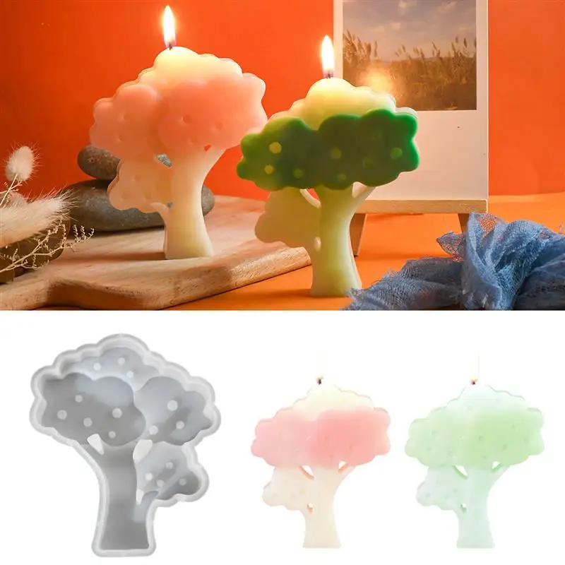 DIY Tree Twig Candle Holder Silicone Mold Tree Of Life Candlestick Resin Mould Homemade Aromatherapy Plaster Pendant Home Decor