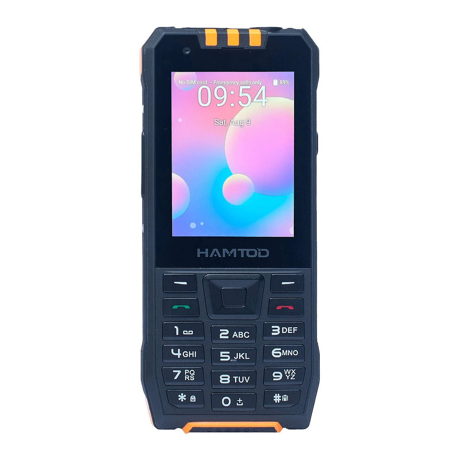 HAMTOD H6 Rugged Phone 2.83 inch Screen 3GB ROM 32GB RAM 3000mAh Battery 5MP Rear Camera 4G Android 11 Support VoLTE Cellphone