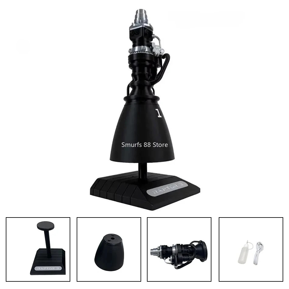 

SpaceX Rocket Engine Model Kit Humidifier Mechanical Creative Ornaments Gift