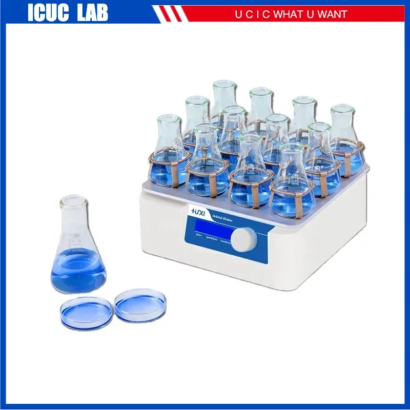 

Multi Position Beaker Flask Lab Orbital Shaker HT-10 Multifunctional Table Shaker