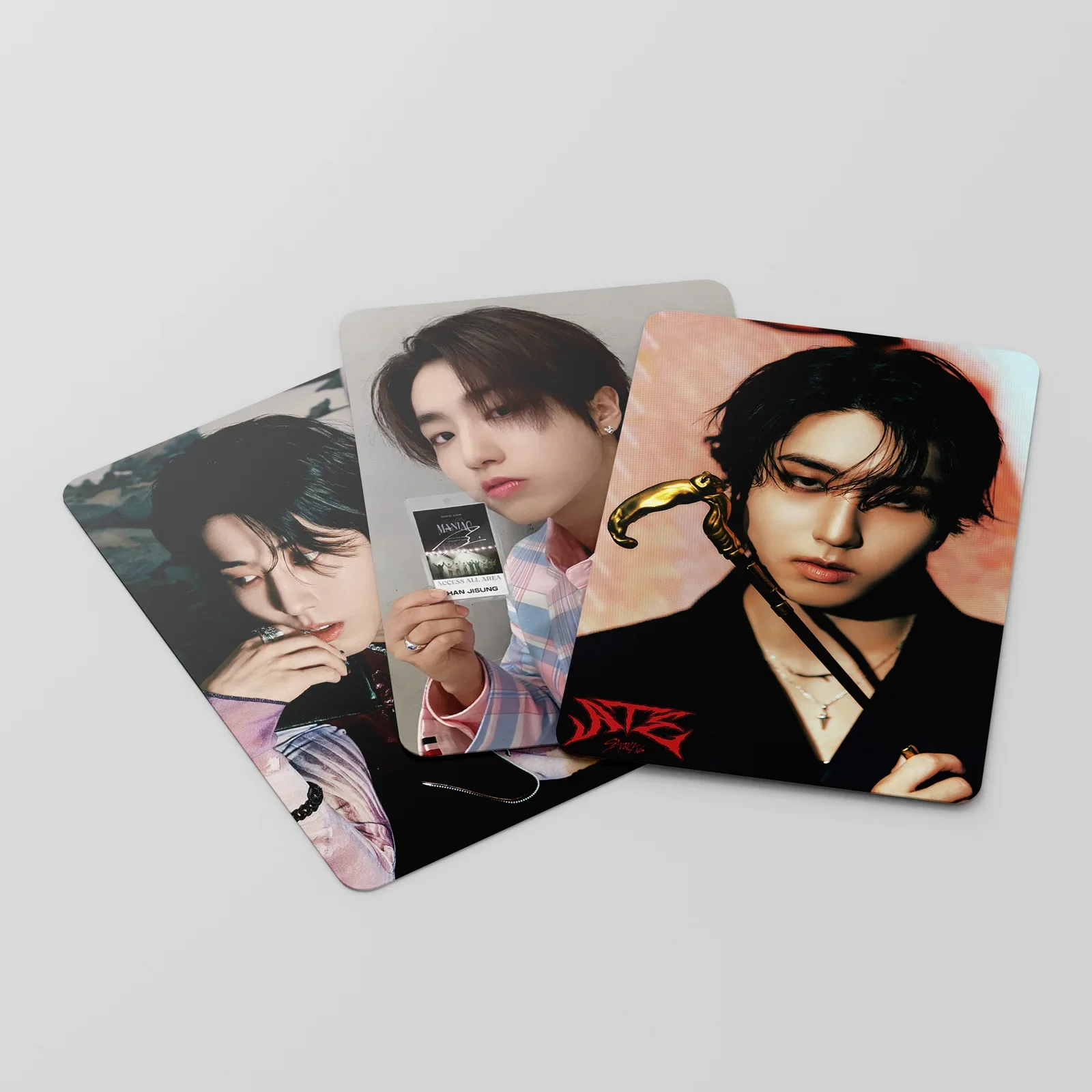 Kpop 55 unids/set nuevo Ablum ATE Lomo tarjeta Han foto impresa fotos sesión fotográfica para colección de Fans postales regalos