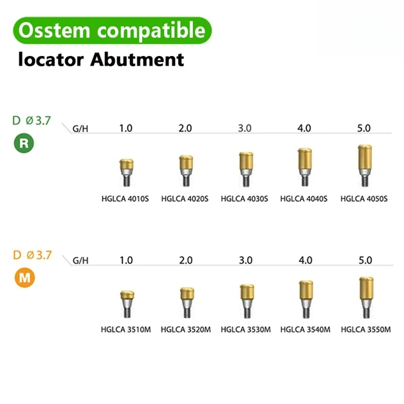 OSSTEM Implant Locator Core Tool – 3-in-1 Abutment Cap Removal/Insertion & Locating Rod for Overdenture Maintenance