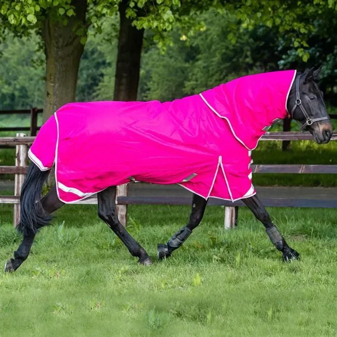 Medium weight 1200d equestrian turnout blanket combo neck waterproof horse rugs with cotton filling