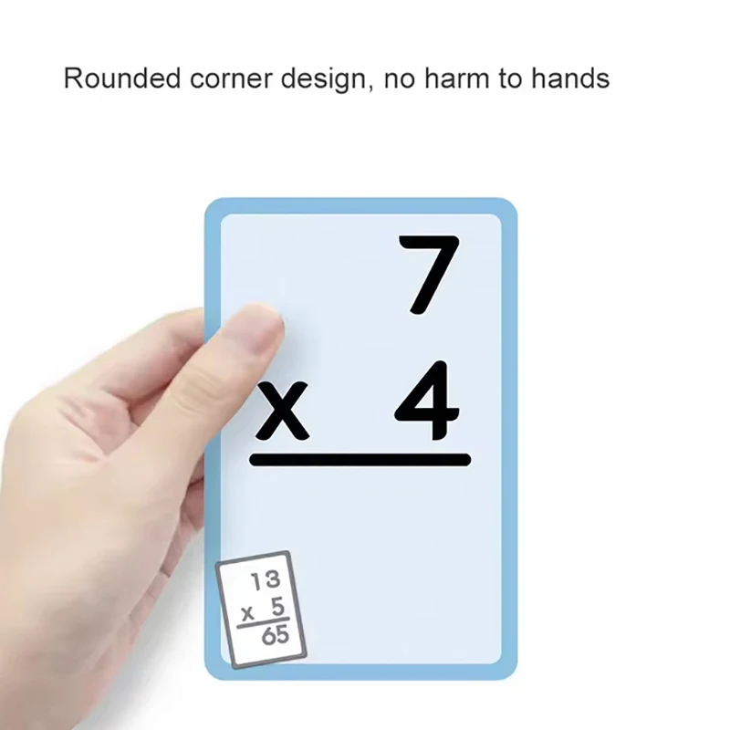 36 Teile/satz Mathematik Addition Subtraktion Multiplikation Division Löschbaren Wiederverwendbare Anzahl Lernen Karten kinder Mathematik Lehrmittel