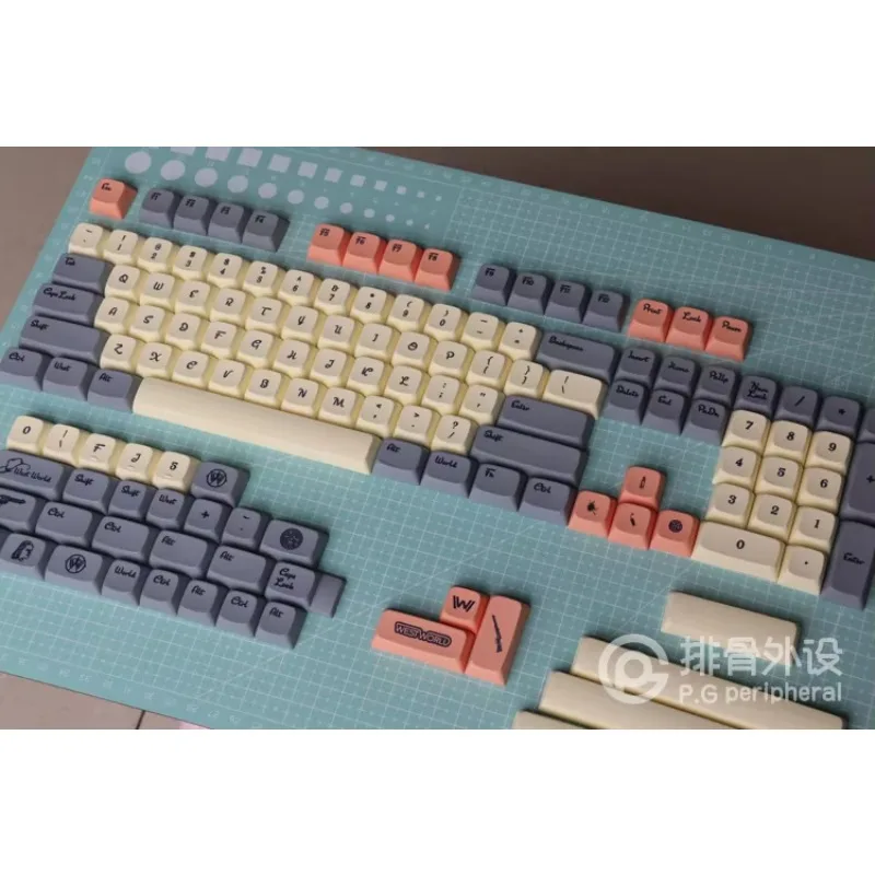 Sublimation Keycaps PBT Keycaps PG Keycaps, Rib Keycaps