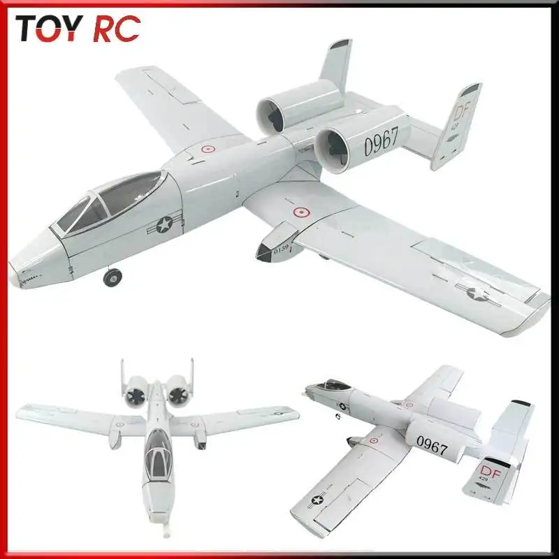 

Модель самолета A10 Warthog Twin 30 EDF для самостоятельной сборки, масштабная RC-модель с фиксированным крылом, настольное украшение, для любителей хобби