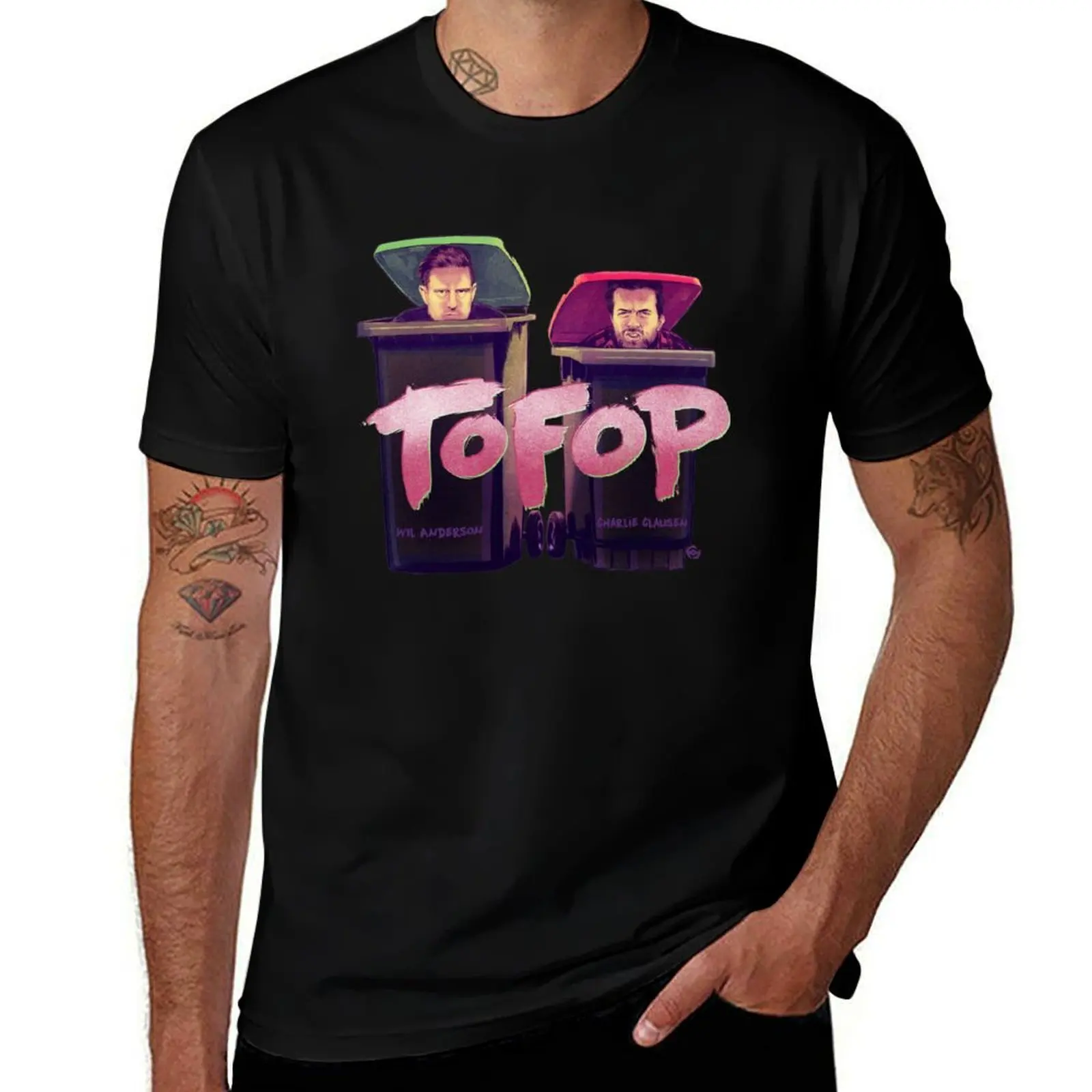 

TOFOP - Bin Men T-Shirt t shirt man luxury t shirts for man pack cotton cotton t shirts high quality T-shirt