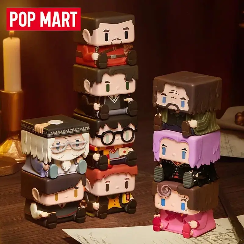 POP MART แฮร์รี่ พอตเตอร์ POP CUBE-1 ซีรีส์ กล่องสุ่มของเล่น กล่องปริศนา แอคชั่นฟิกเกอร์ ของเล่นเซอร์ไพรส์ น่ารัก ของขวัญวันเกิด