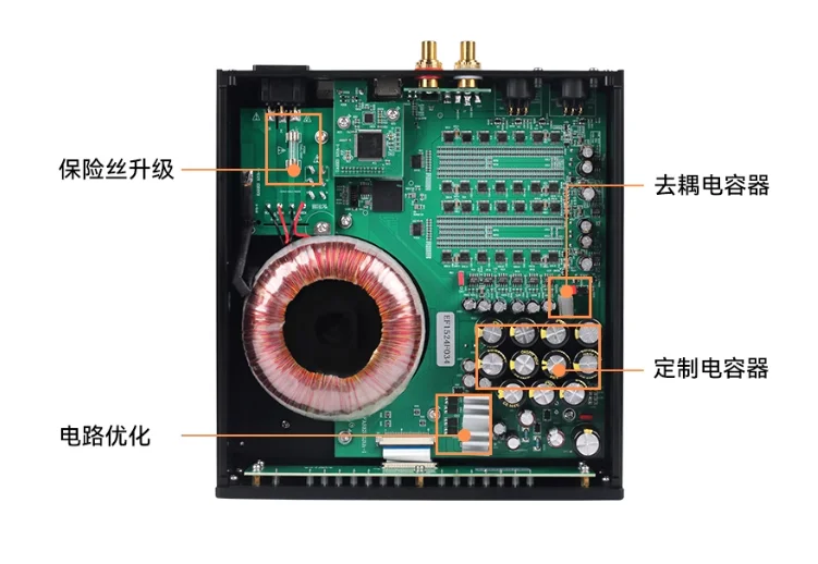 Denafrips Enyo 15th R2R Architettura DSD Veramente Bilanciata 24 bit R2R + 6 bit DSD Supporta DSD, decodifica PCM