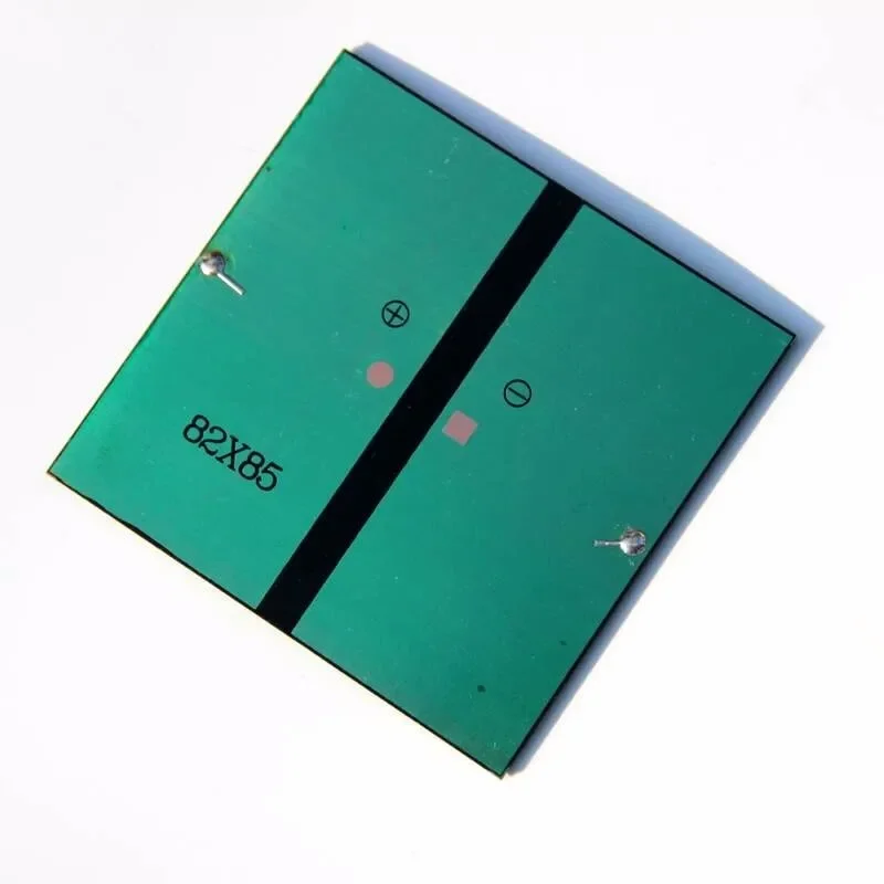 BUHESHUI Mini 1 Вт 6 В модуль поликристаллической ячейки солнечная панель зарядное устройство образовательные наборы эпоксидная смола 85X82 мм 10 шт./лот