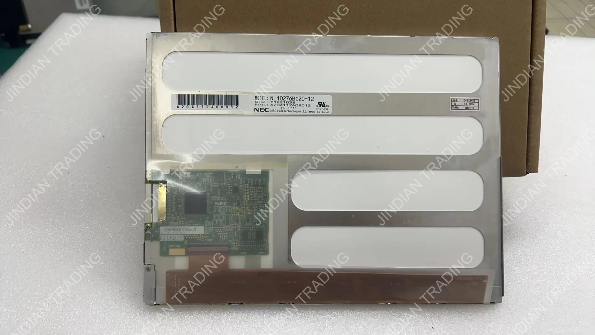 

10.4 inch lcd panel NL10276BC20-12