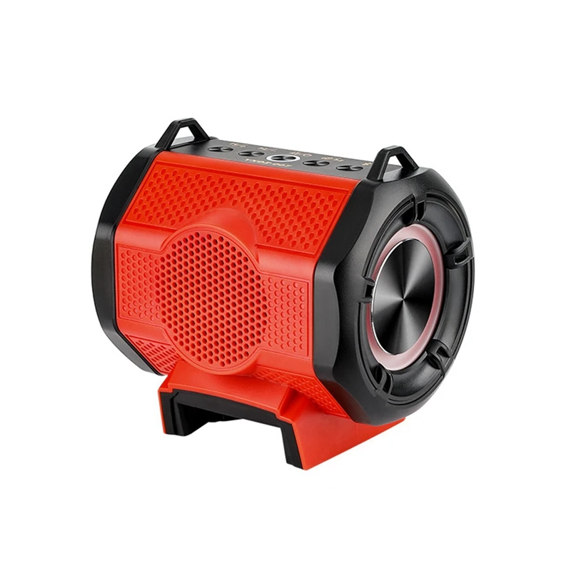 Bluetooth Speaker Camping For Milwauke 18V-20V Battery(Battery Not Included) Durable Easy To Use