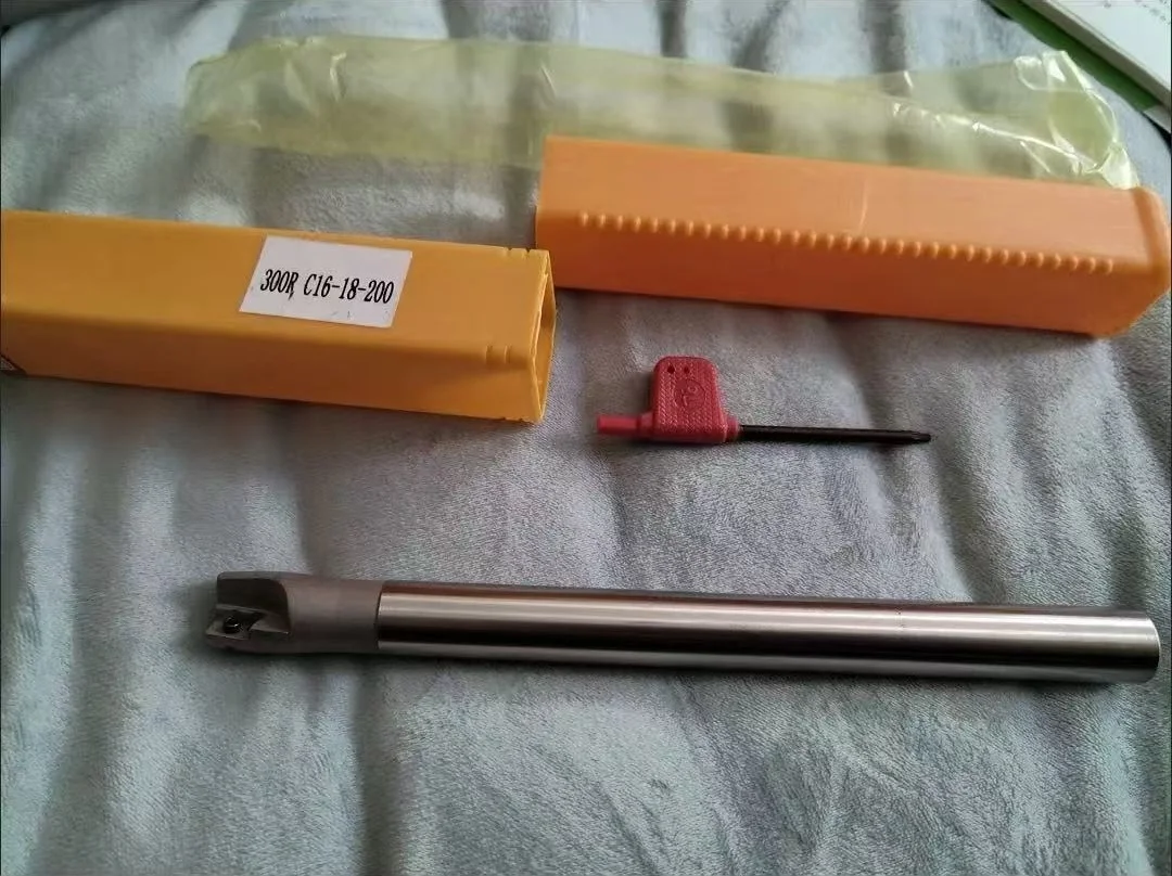 

НОВАЯ фреза BAP 300R Черновая фреза под прямым углом, расточная оправка с ЧПУ для фрезерного лезвия APMT1135, ручка для обработки