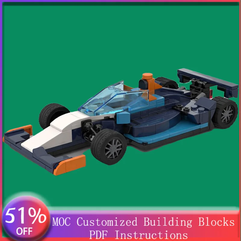 

Набор для сборки гоночного автомобиля 2020 DRR Oval Spec MOC, 257 деталей, модульный конструктор, популярная технология DIY, игрушка-подарок для мальчиков