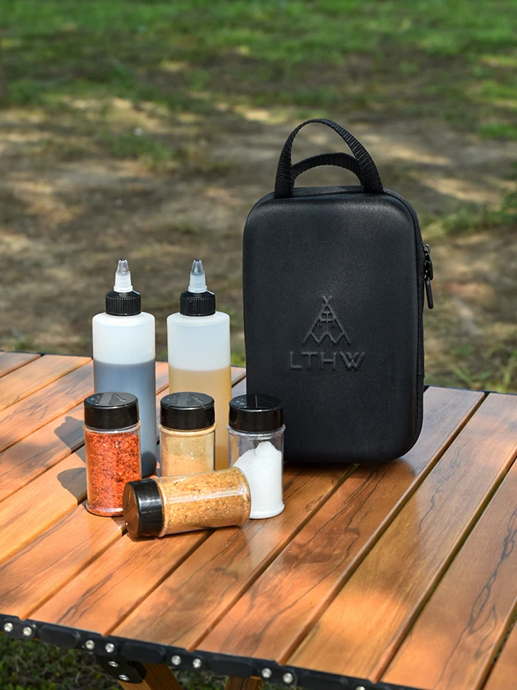 

Портативный уличный набор бутылок для приправ для камеры, герметичный oproof LTHW Travel Cam, набор бутылок с маслом, жидкость